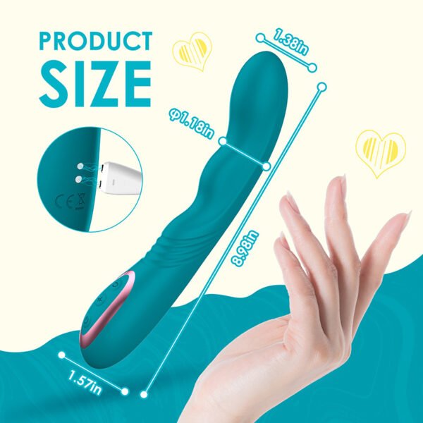 New 360 Degree Swing Vibrator Female Masturbator Female Adult Toys Sex Toys - Image 4