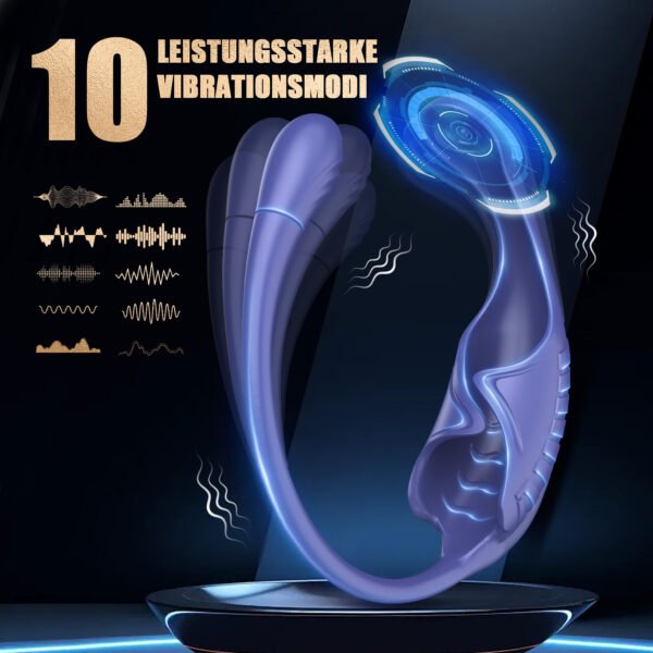 New penis trainer export foreign trade multi-frequency vibration back garden vibrator stimulation male masturbator