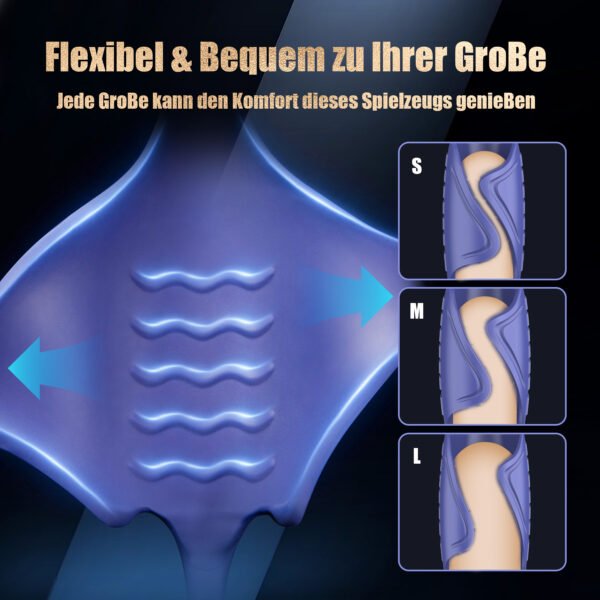 New penis trainer export foreign trade multi-frequency vibration back garden vibrator stimulation male masturbator - Image 6